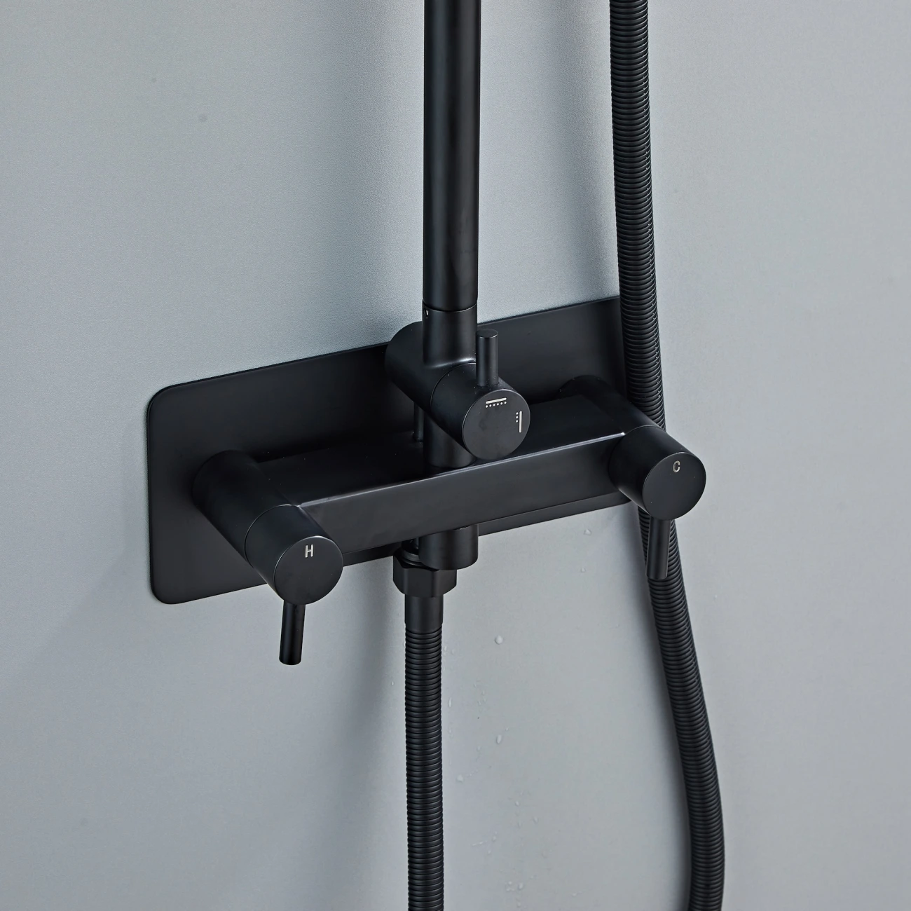 Wall-mounted shower thumbnail 3